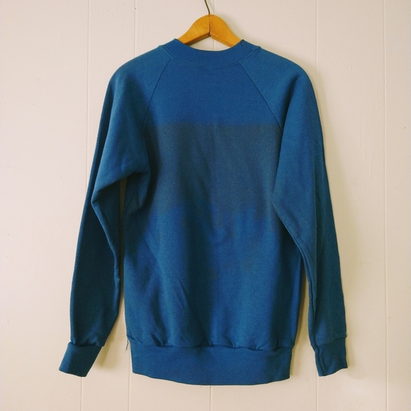Vintage Texas Sweatshirt Unworn Vintage Royal Blue - Picture 3 of 4